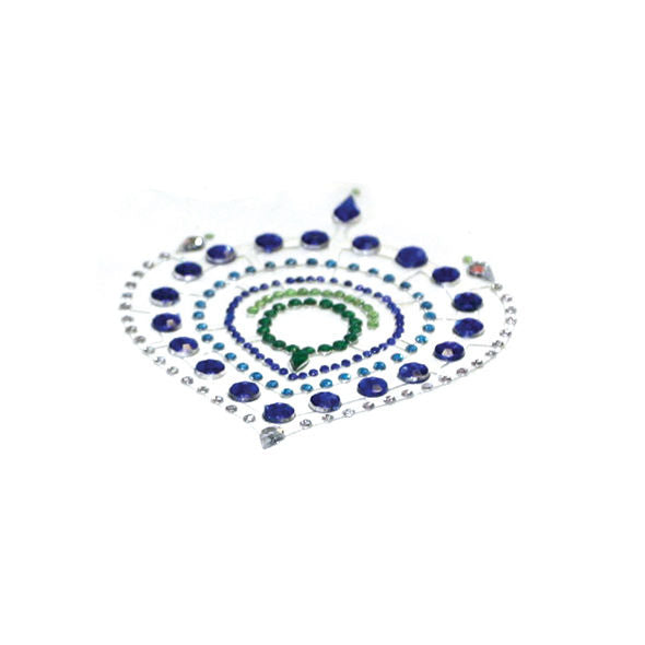 Comprar Bijoux Indiscrets Flamboyant Azul y Verde – Joyería Íntima Brillante Para Resaltar Tu Sensualidad-Noxtic