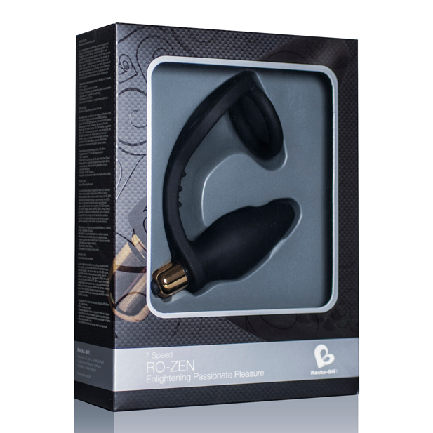 Comprar ROCKS-OFF RO-ZEN Estimulador Prostático 7V – Diseño Ergonómico Para Placer Intenso-Noxtic