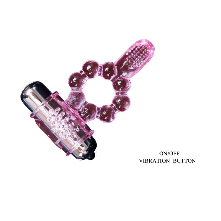 Comprar BAILE Anillo Silicona 10 Ritmos – Doble Vibración Para Estimulación Ampliada-Noxtic
