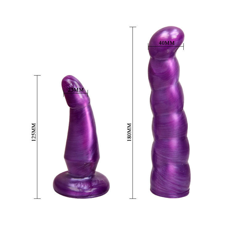Comprar BAILE Arnés Doble Lila – Diseño Ergonómico Con Correa Ajustable Para Comodidad Optimal-Noxtic