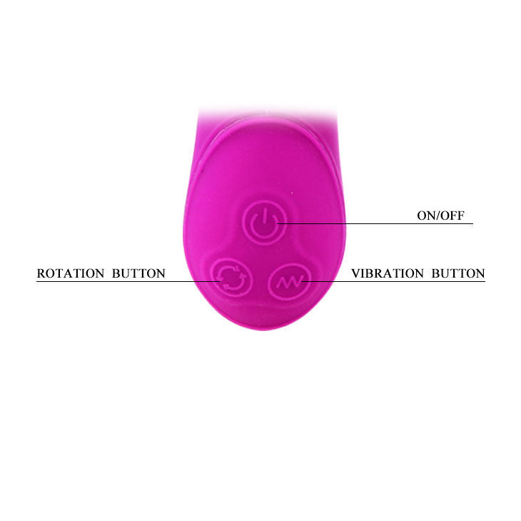 Comprar Pretty Love Hale Rotador Lila – Masajeador Ergonómico Con 7 Modos De Rotación Y 30 Modos De Vibración-Noxtic