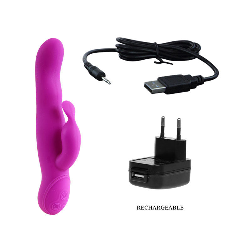 Comprar Pretty Love Hale Rotador Lila – Masajeador Ergonómico Con 7 Modos De Rotación Y 30 Modos De Vibración-Noxtic