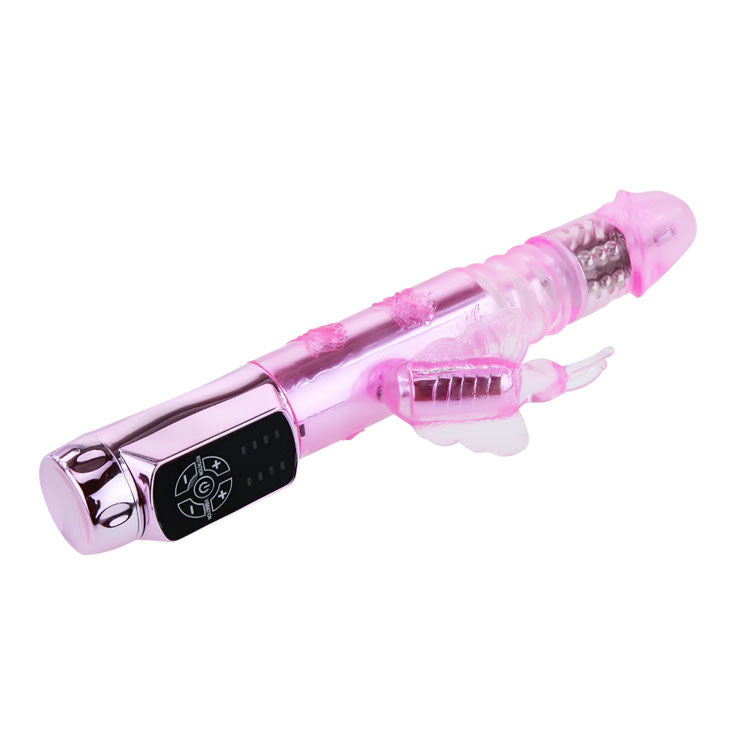 Comprar BAILE Rabbit Throbbing Butterfly – Vibrador Con Doble Rotación y Sistema Automático-Noxtic