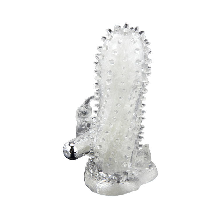 Comprar BAILE Brave Man Extensión Vibradora – Aumenta Placer Con Textura Suave y Diseño Ergonómico-Noxtic