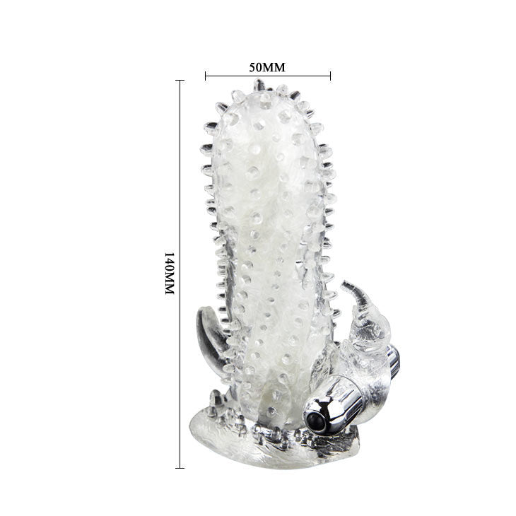 Comprar BAILE Brave Man Extensión Vibradora – Aumenta Placer Con Textura Suave y Diseño Ergonómico-Noxtic