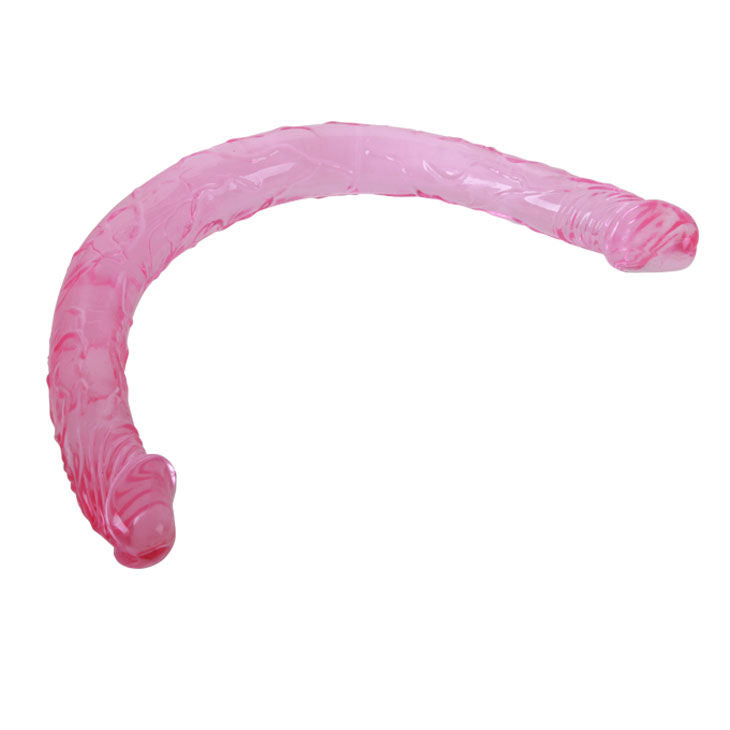 Comprar BAILE Doble Dong Azul 44.5 Cm – Gelatina Flexible Con Tacto Suave Para Uso Versátil-Noxtic