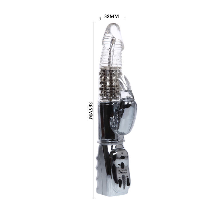 Comprar BAILE Amour Missile Rotador Transparente – Vibrador Con Múltiples Modos Y Diseño Innovador-Noxtic