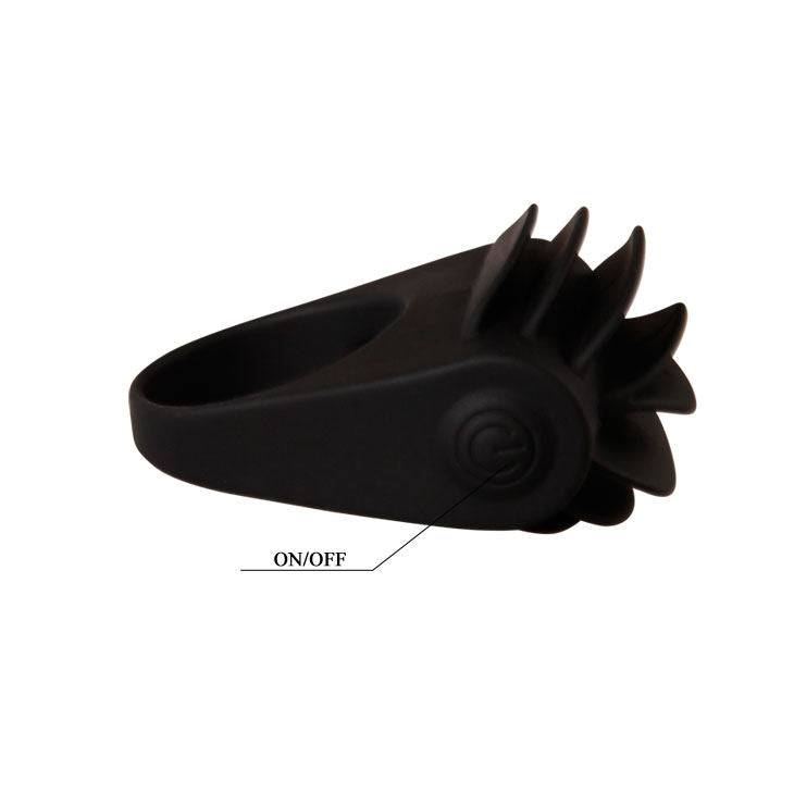 Comprar Pretty Love Chester Anillo Vibrador Negro – Silicona Médica Con Bala Vibradora Fácil De Usar-Noxtic
