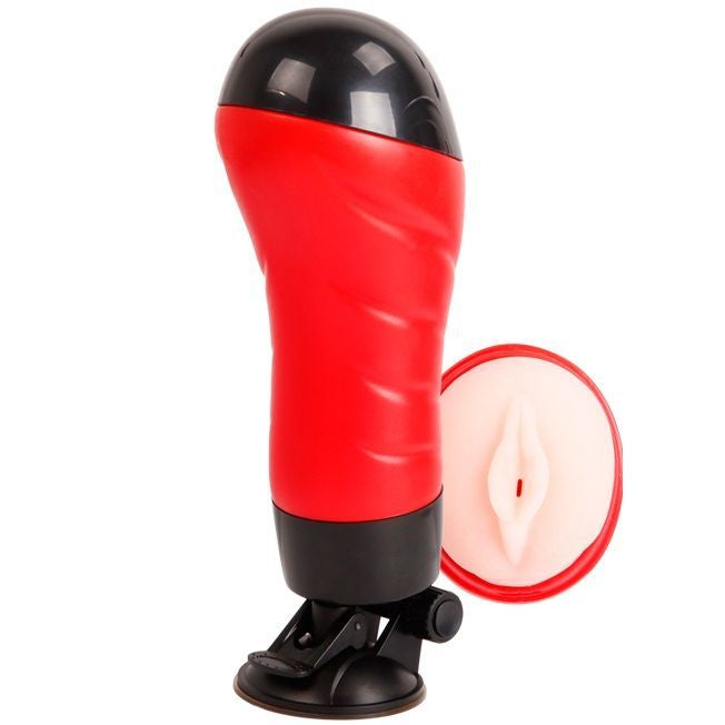 Comprar CRAZY BULL Masturbador Con Base – Diseño Reutilizable Para Uso En Ducha-Noxtic