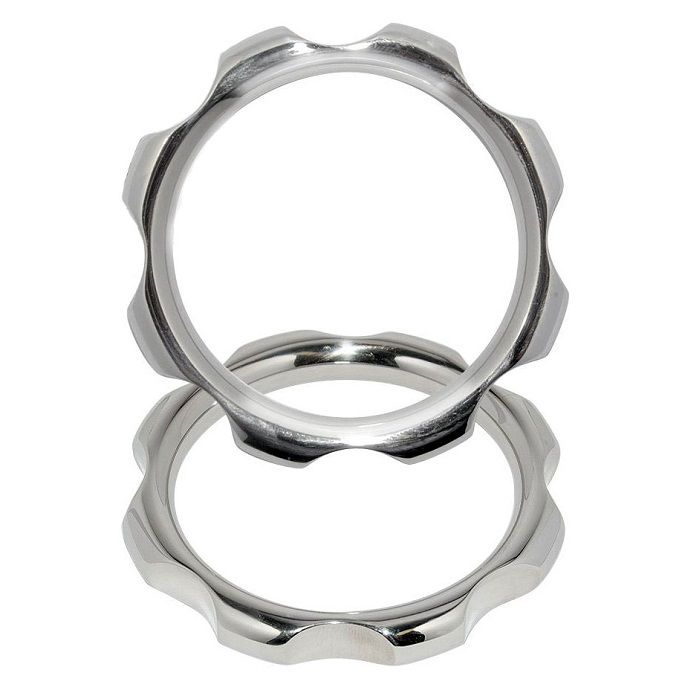 Anello di coppia in metallo duro da 50 mm – Design elegante per una stimolazione confortevole