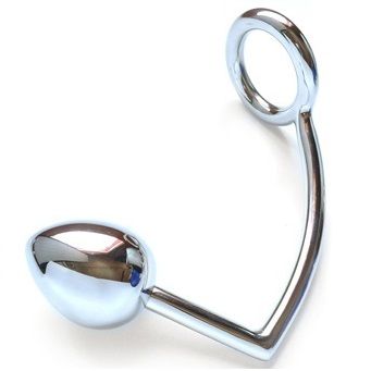 Comprar METAL HARD Anillo Con Gancho Anal 50mm – Diseño Innovador Para Placer Personalizado-Noxtic