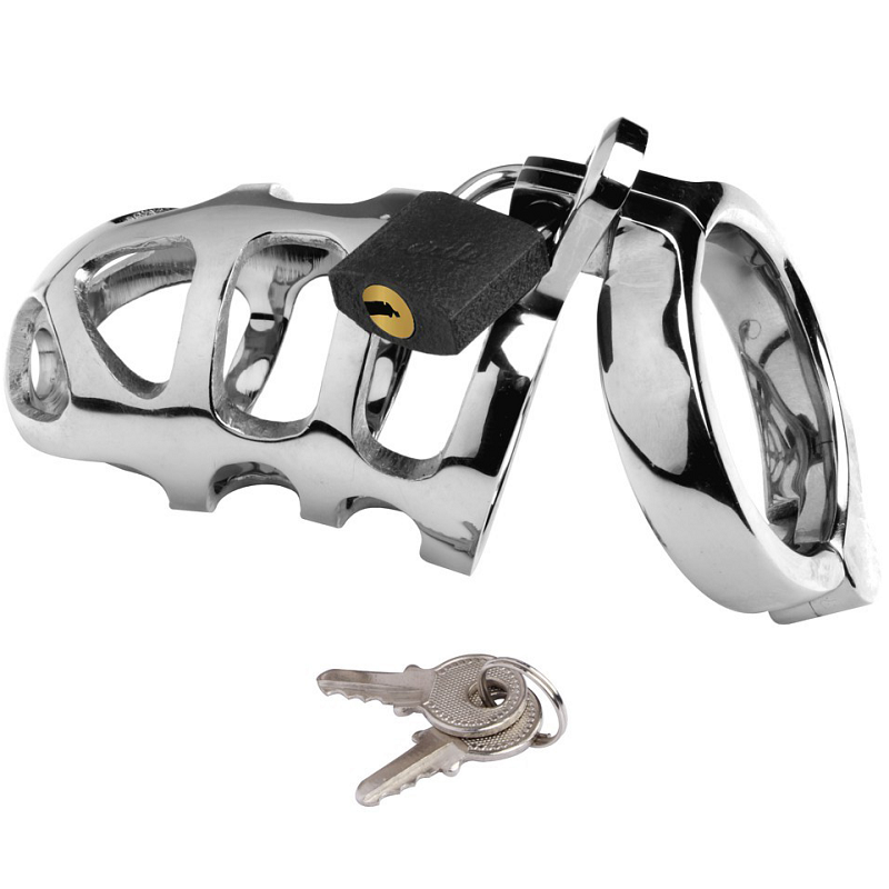 Comprar Metal Hard Jaula Anillo Metal Cage – Cinturón De Castidad Metálico Para Control Efectivo-Noxtic