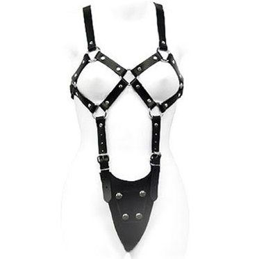 Comprar LEATHER Body Exposed Woman – Diseño Elegante Con Material De Alta Calidad-Noxtic