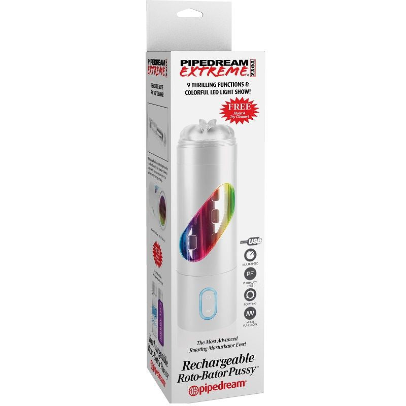 Comprar EXTREME TOYZ Roto Bator USB – Masajeador Avanzado Con Estimulación Intensa-Noxtic