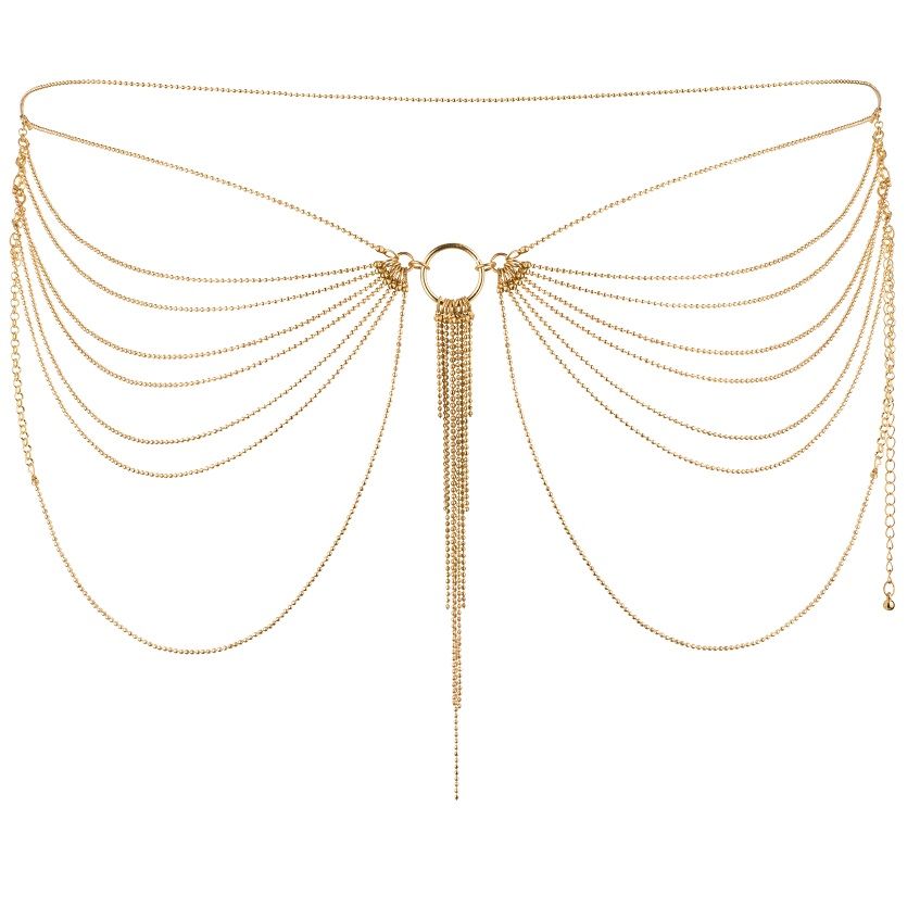 Comprar BIJOUX Joya De Cadenas Metálicas Doradas – Accesorio Elegante Para Realzar Tu Look-Noxtic
