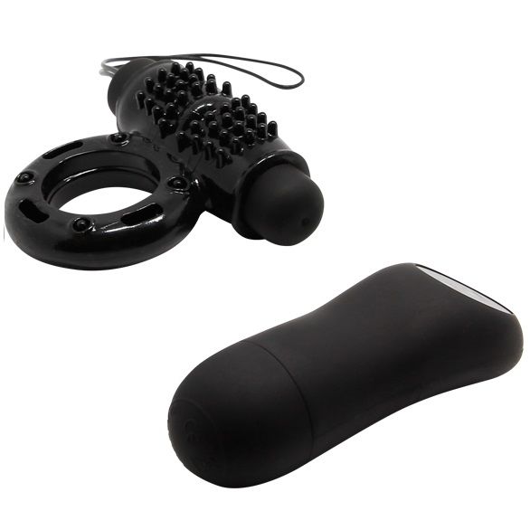 Comprar BAILE Anillo Control Remoto Negro 20V – Estimulador Con Control Remoto Para Placer Compartido-Noxtic