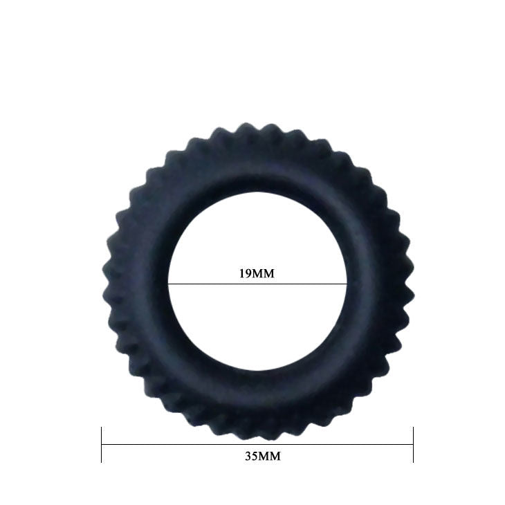 Comprar BAILE Titan Cockring Negro 1.9 Cm – Anillo De Sujeción Sumergible Para Placer Intenso-Noxtic