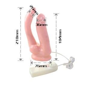 Comprar BAILE Pene Doble Estimulación – Diseño Innovador Con Mando De Vibración Regulable-Noxtic