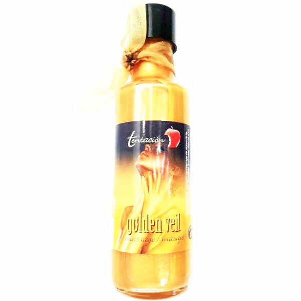 Comprar TENTACION Aceite Masaje Velo Dorado 100 ML – Masaje Lujoso Que Deja Brillo Atractivo-Noxtic