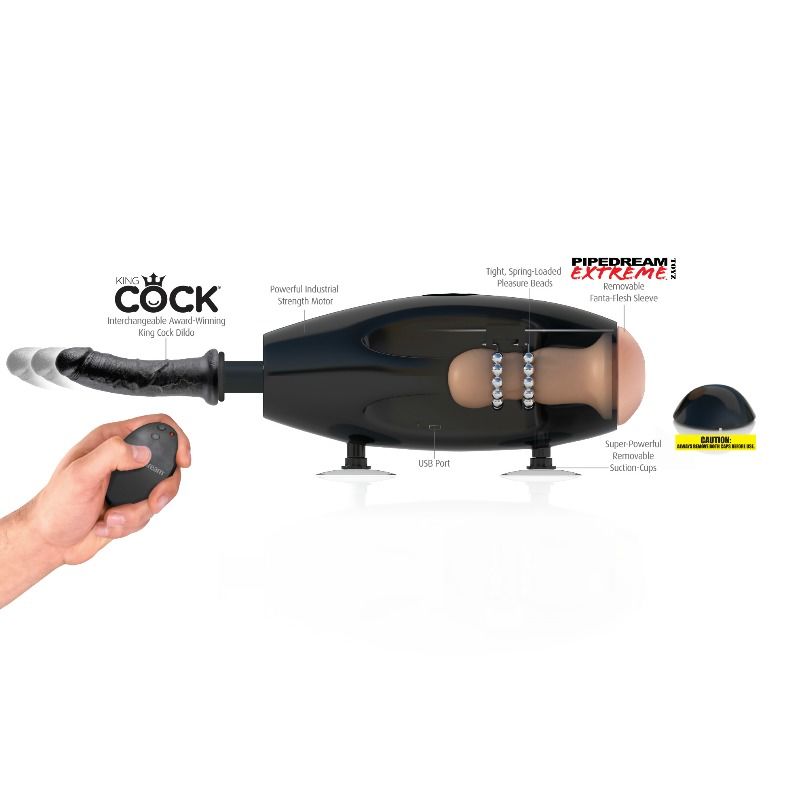 Comprar Fetish Fantasy Máquina Sexual Internacional – Estimulador Portátil Para Viajes Con Adaptador Universal-Noxtic