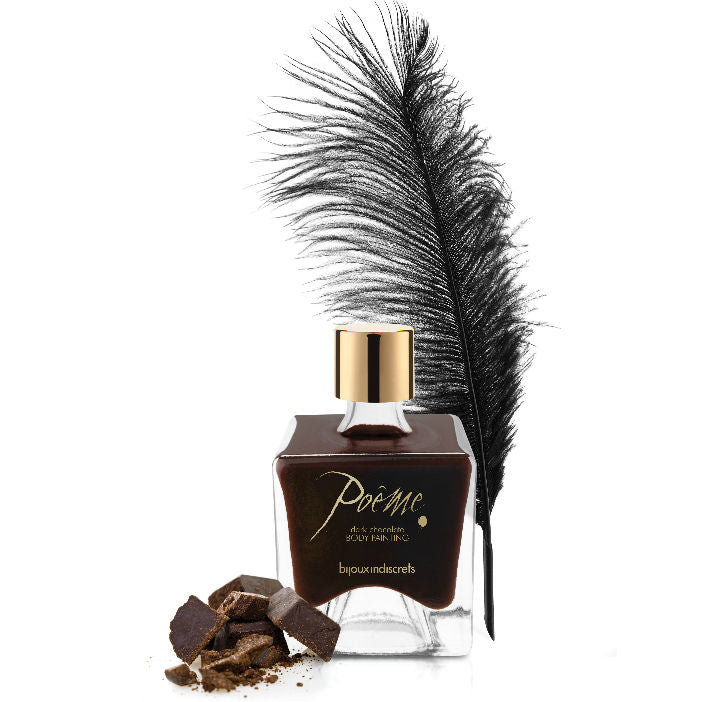 Comprar BIJOUX Poème Pintura Comestible Chocolate Negro 50 Gr – Creatividad Sensorial Para Momentos Íntimos-Noxtic