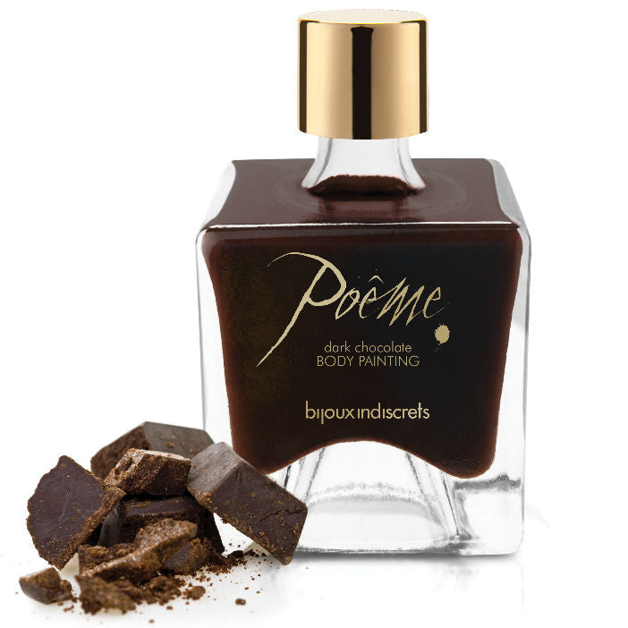 Comprar BIJOUX Poème Pintura Comestible Chocolate Negro 50 Gr – Creatividad Sensorial Para Momentos Íntimos-Noxtic
