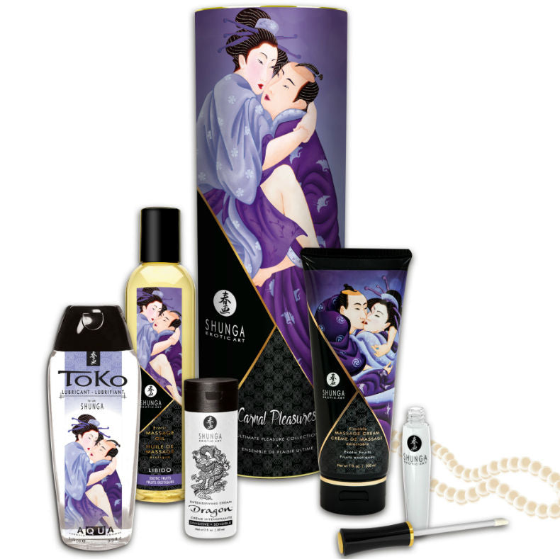 Comprar SHUNGA Kit Colección Placeres Carnales – Experiencia Diversificada Para Bienestar Sexual Superior-Noxtic