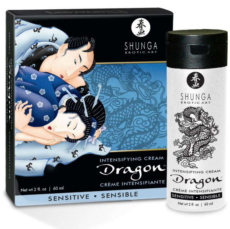 Comprar SHUNGA Dragon Crema Sensitive Para Parejas – Efecto Frío Y Calor Para Disfrutar Juntos-Noxtic