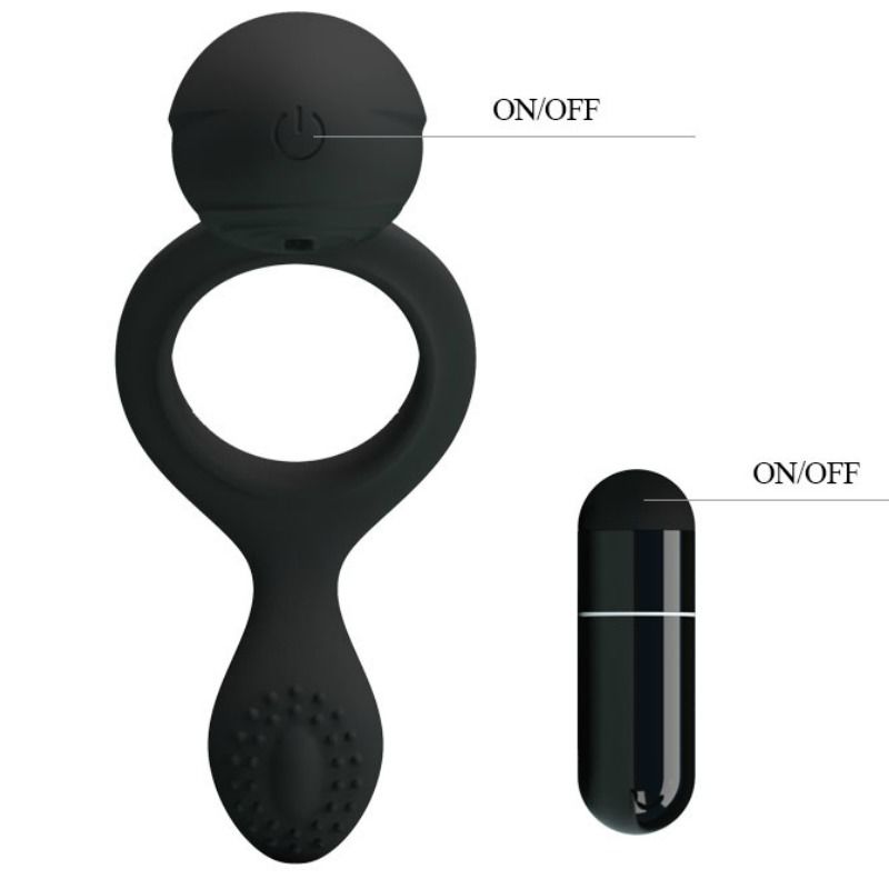 Comprar Pretty Love Ethel Anillo Vibrador – Estimulador Clitoriano Con Diseño Ajustable Y Silicona De Alta Calidad-Noxtic