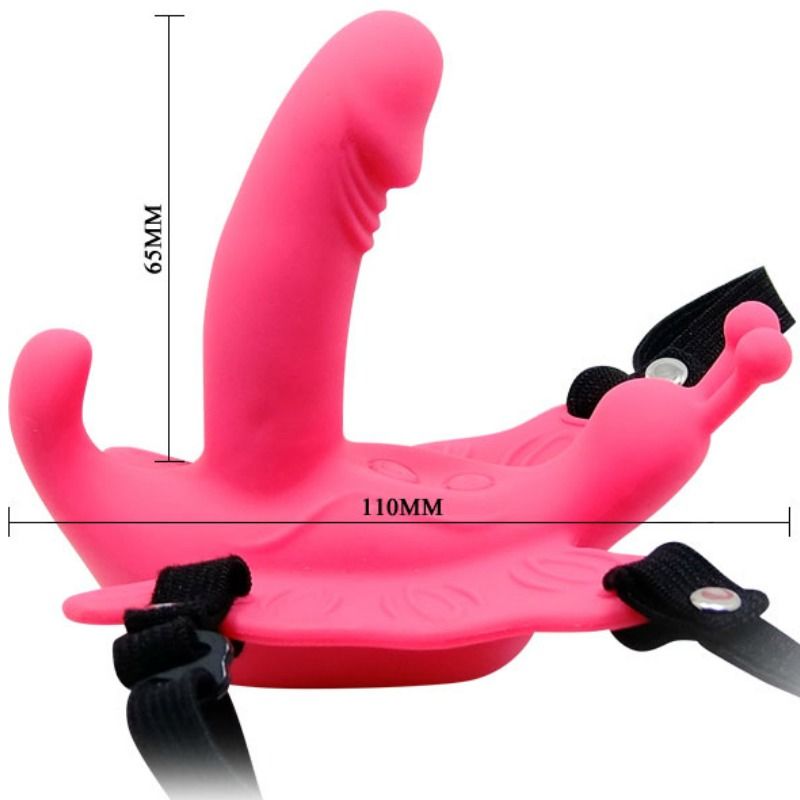 Comprar BAILE Arnés Mariposa Vibrador – Diseño Con Alas Para Máxima Estimulación-Noxtic