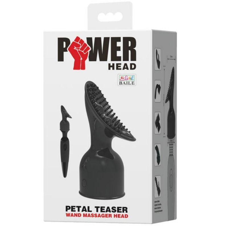 Comprar BAILE Power Head Cabezales Intercambiables – Versatilidad Para Masajeador Con Estimulación Personalizada-Noxtic