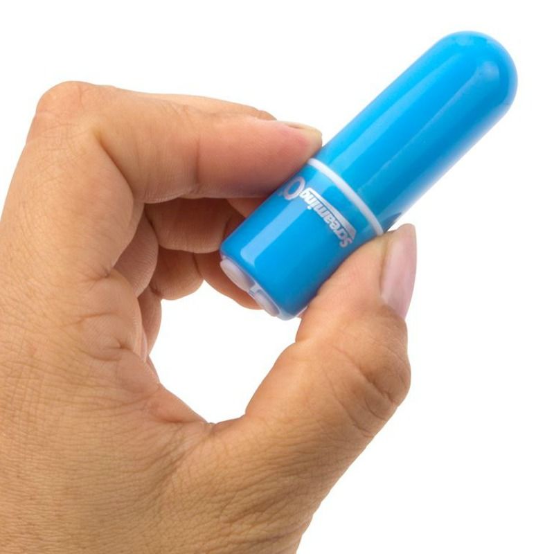 Comprar SCREAMING O Vooom Bala Vibradora Recargable Azul – Potente y Sumergible Con Diez Modos de Vibración-Noxtic