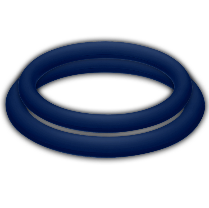 Comprar JOYDIVISION Potenzduo Azul – Anillos De Silicona Médica Para Mayor Firmeza-Noxtic