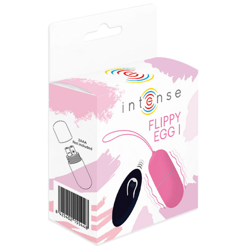 Comprar INTENSE Flippy Huevo Control Remoto Rosa – Bala Vibradora Compacta Con Control Inalámbrico-Noxtic