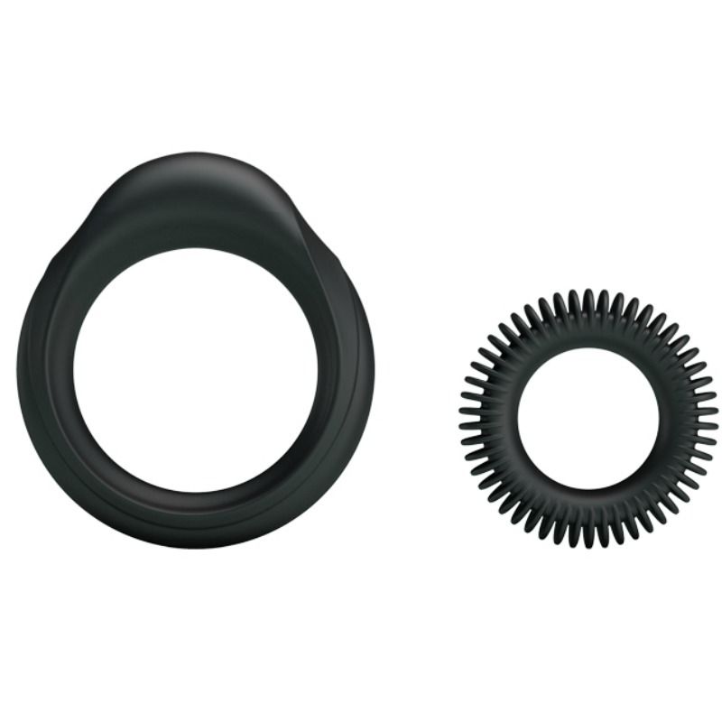 Comprar BAILE Kit 2 Anillos Silicona Manhood – Diseño Confortable Para Mejorar La Experiencia Sexual-Noxtic