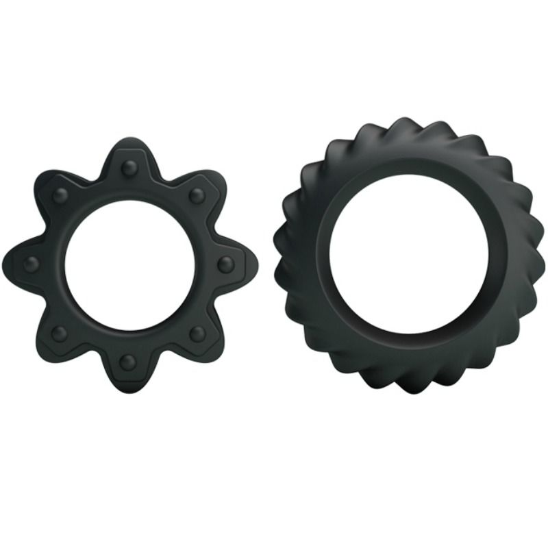 Comprar BAILE Kit 2 Anillos Silicona Flowering – Estimulación Confortable Para Mayor Placer-Noxtic