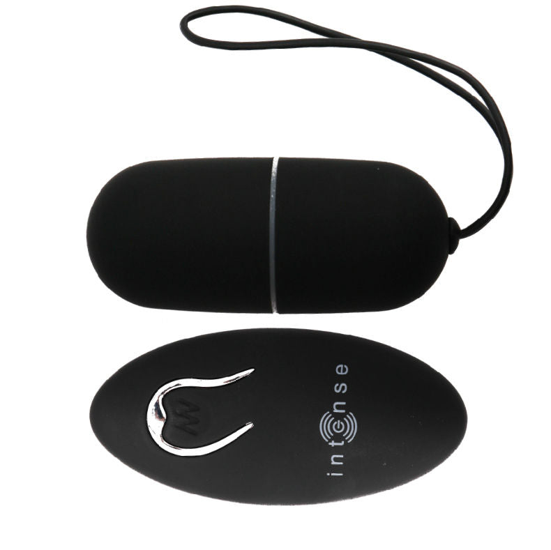 Comprar INTENSE Flippy Huevo Negro – Bala Vibradora Con Control Remoto Para Placer Compartido-Noxtic