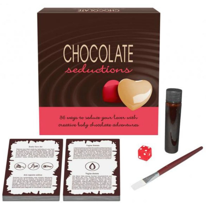 Comprar KHEPER GAMES Chocolate Seductions – Juguete Erótico Creativo Para Momentos Inolvidables-Noxtic