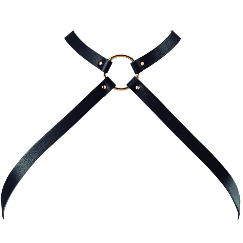 Comprar BIJOUX Indiscrets Maze Arnés Cruzado Negro – Diseño Elegante Con Correas Ajustables Para Estilizar El Pecho-Noxtic