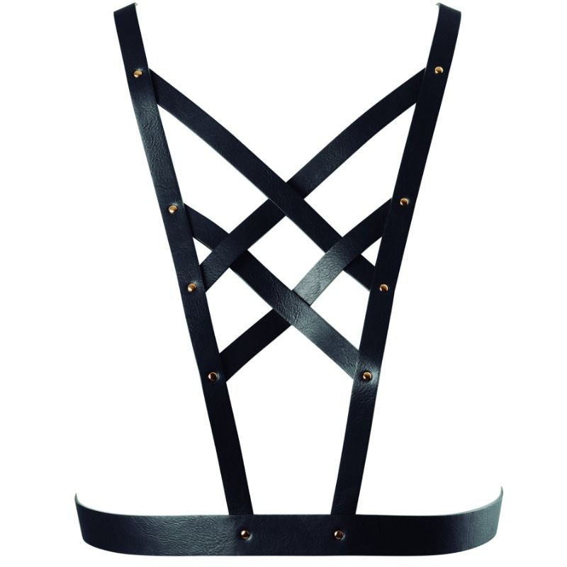 Comprar Bijoux Indiscrets Arnés Cruzado Negro – Diseño Elegante Para Explorar Tu Placer Intimo-Noxtic
