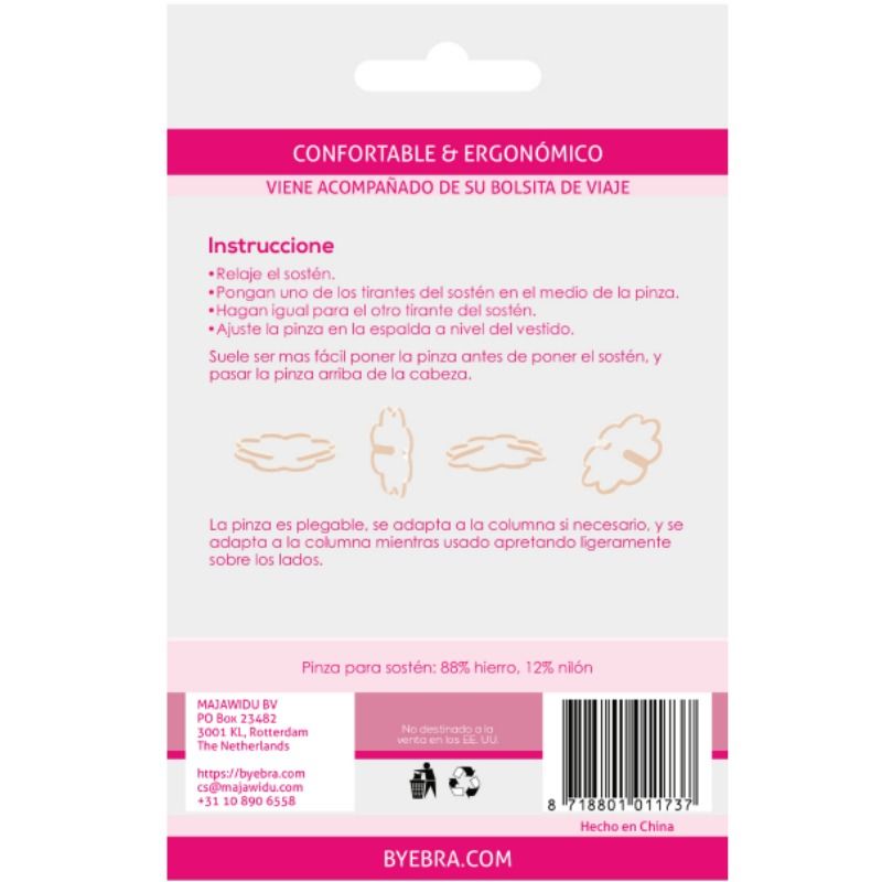 Comprar BYE-BRA Pinzas Para Sostén – Diseño Ergonómico Y Plegable Para Uso Cómodo-Noxtic