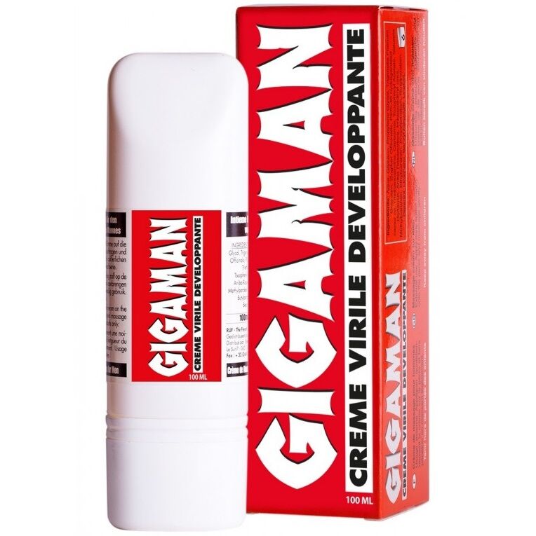 Comprar RUF GIGAMAN Crema Aumentadora – Mejora La Irrigación Sanguínea Para Mayor Confianza-Noxtic