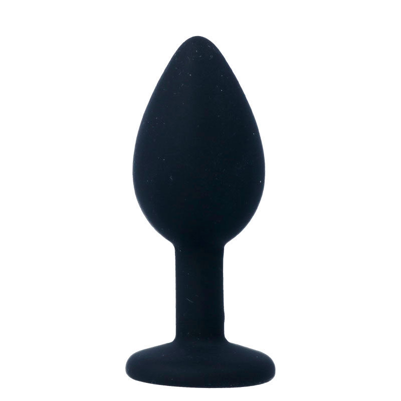 Comprar INTENSE Shelki S Plug Anal Negro – Silicona Médica Hipoalergénica Para Placer Seguro-Noxtic