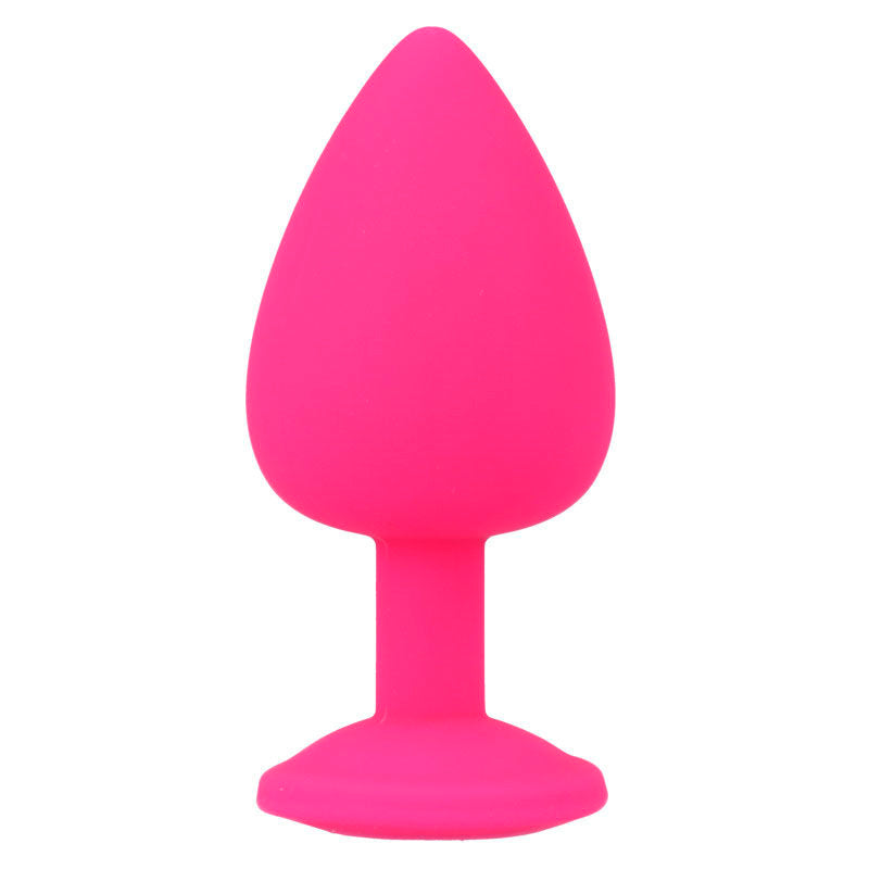 Plug anale Shelki L INTENSE Fucsia – Design elegante per un piacere sicuro e sensazionale