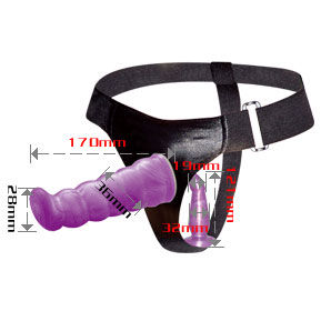 Comprar BAILE Arnés Doble Lila – Diseño Ergonómico Con Correa Ajustable Para Comodidad Optimal-Noxtic