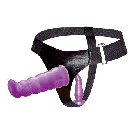 Comprar BAILE Arnés Doble Lila – Diseño Ergonómico Con Correa Ajustable Para Comodidad Optimal-Noxtic