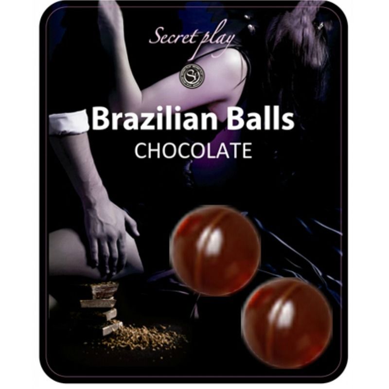 Comprar SECRETPLAY Brazilian Balls Chocolate Set – Lubricante Sabor Chocolate Para Masajes Sensuales-Noxtic