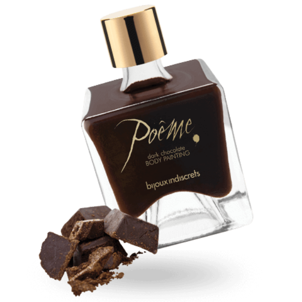 Comprar BIJOUX Poème Pintura Comestible Chocolate Negro 50 Gr – Creatividad Sensorial Para Momentos Íntimos-Noxtic