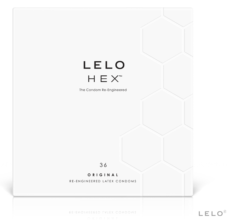 Comprar LELO HEX Preservativo Caja 36 Uds – Innovadora Estructura Hexagonal Para Mayor Sensibilidad-PRESERVATIVOS-Noxtic