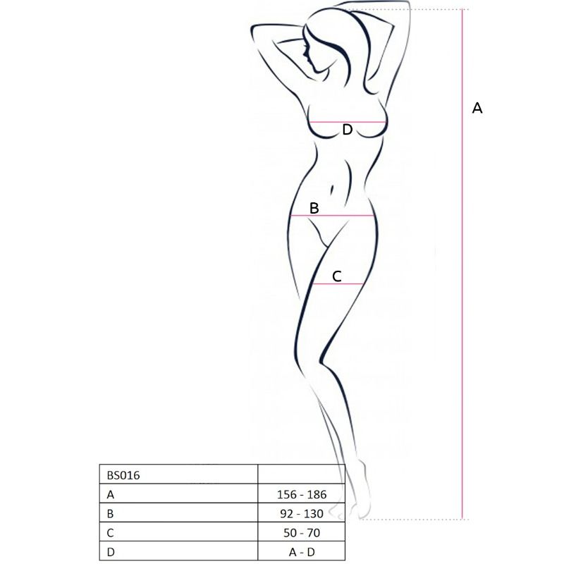 Comprar Passion Bodystocking Negro Talla Única – Diseño Sexy Con Bordados Elegantes-Noxtic
